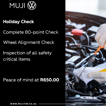 Holiday Check Specials Offer! image from MUJI Motor Group