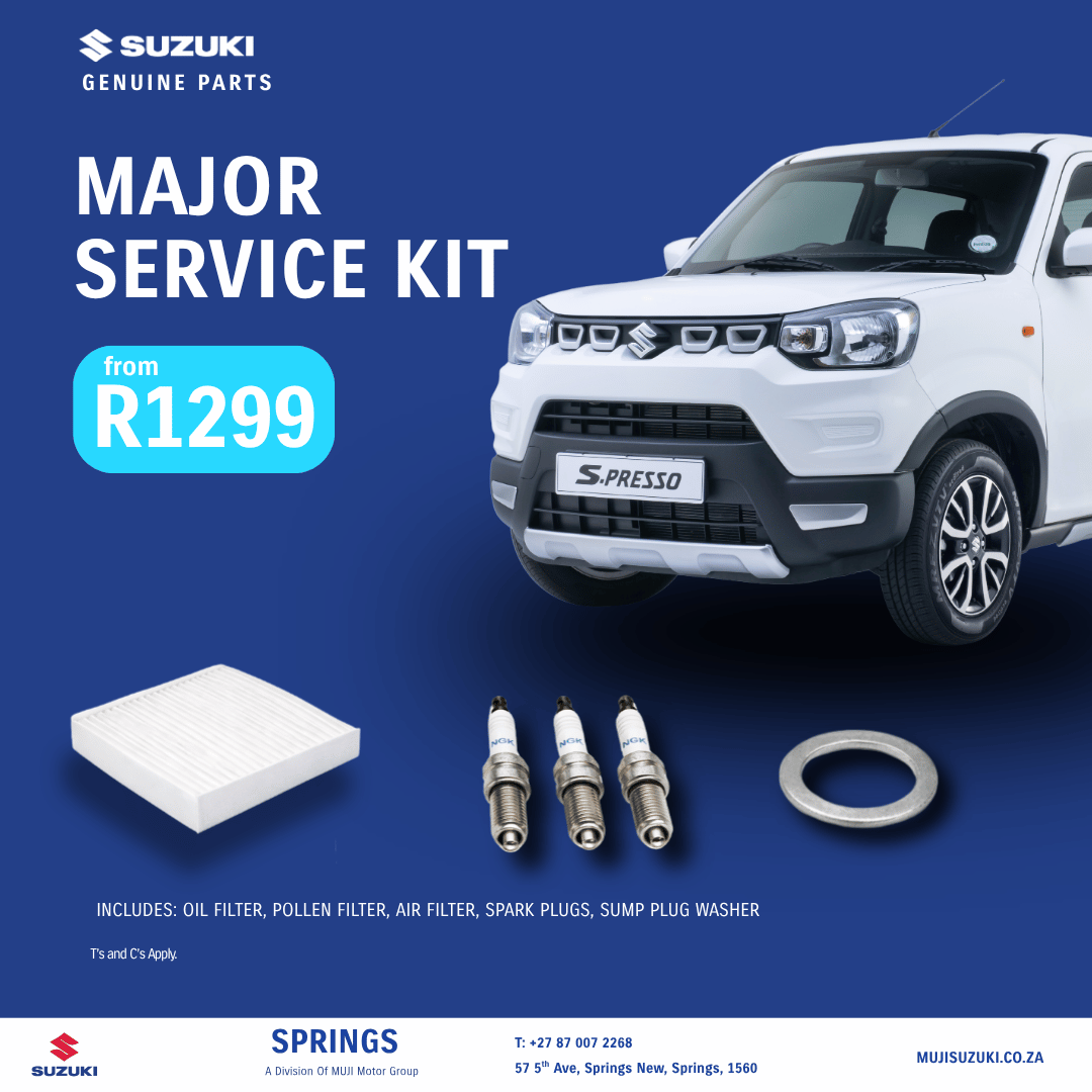 Major Service Kit image from MUJI Motor Group